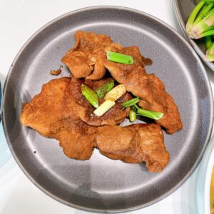 Soy Sauce Pork Steak